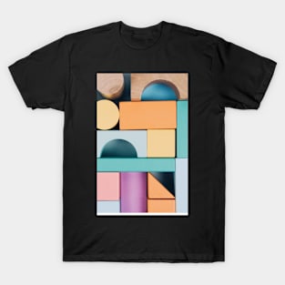 New Colourful Geometric Triangles (2022) T-Shirt